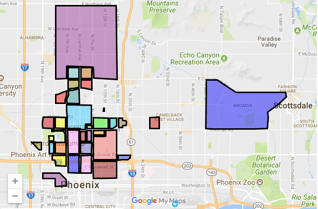 Downtown Phoenix Historic Districts Real Estate