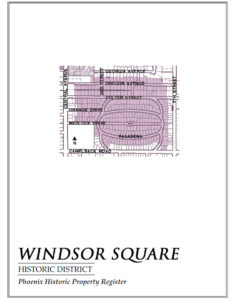 Windsor Square Historic District Phoenix Homes
