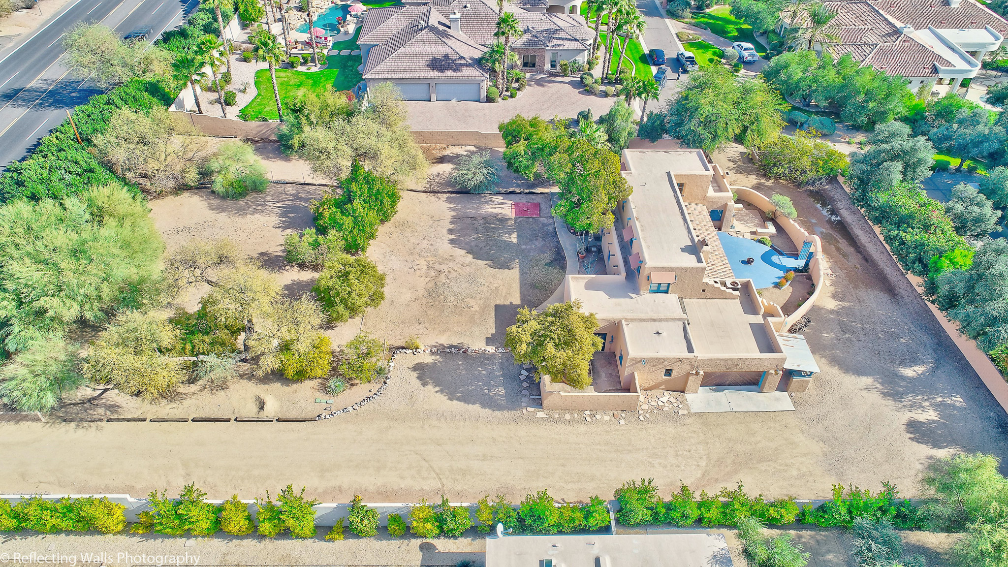 Overhead photos in Phoenix Arizona Homes