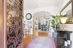 917 W Lynwood St Custom Iron Front Door in FQ Story