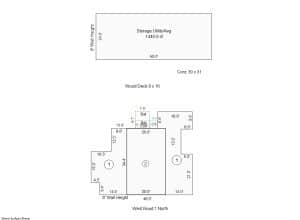 732 W Road 1 N, Chino Valley, AZ 86323 Property Sketch 