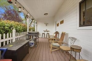 Outdoor Living Space and Deck at 732 W Road 1 N