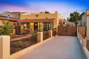 Oakland Historic District Spanish Colonial Revival at 1211 W Polk St Phoenix AZ 85007